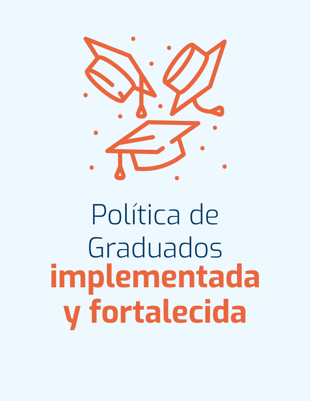 Factor 12. Política de graduados implementada y fortalecida.