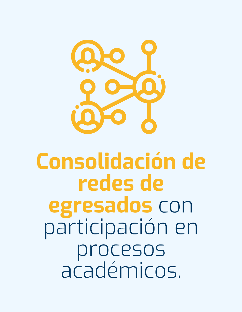 Factor 12. Consolidación de redes de egresados con participación en procesos académicos.
