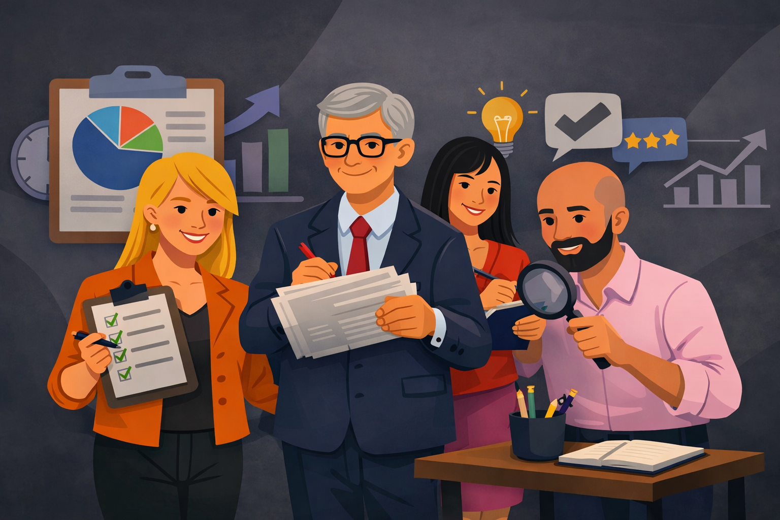 Imagen para representar evaluación docente